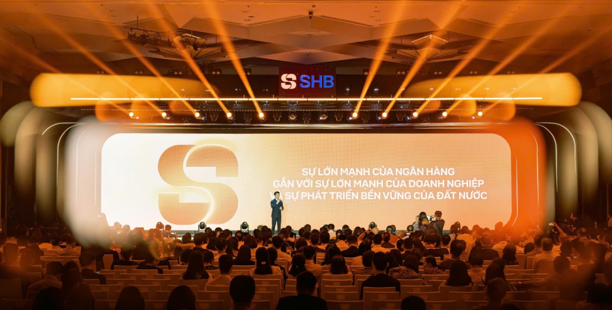 SHB ra mắt nhận diện thương hiệu mới trong khuôn khổ Đại hội đồng cổ đông thường niên 2026.