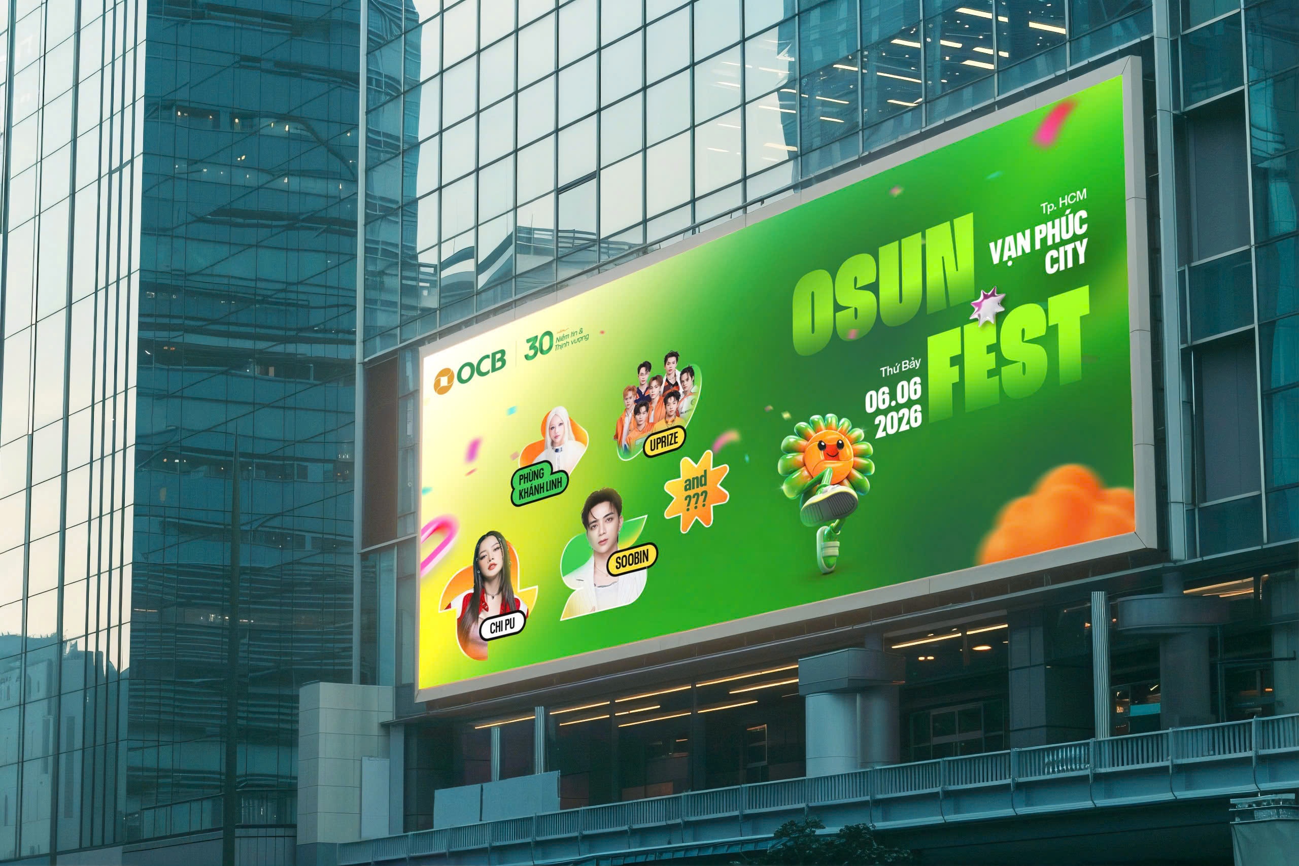 Dàn nghệ sĩ hot nhất Vpop quy tụ tại concert mừng kỷ niệm 30 năm thành lập OCB Dàn nghệ sĩ hot nhất Vpop quy tụ tại concert mừng kỷ niệm 30 năm thành lập OCB