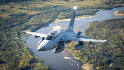 Tiêm kích FA-50GF của Ba Lan.